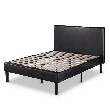 $75 OBO Double Bed Frame and Pillow Top Yellow Foam