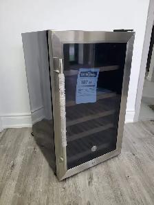 GE mini fridge 19' stainless beverage center wine cooler NEW