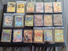 Pokemon Cards Vintage/Full Art/V/VMAX NM/M