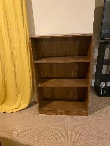 Small Wood Bookcase