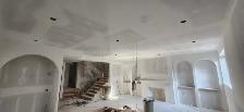 Drywalling, Taping, Popcorn ceiling removal