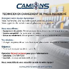 Techniciens en changement de pneus recherchés