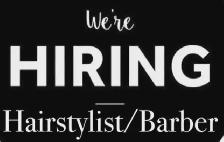 BARBER NEEDED