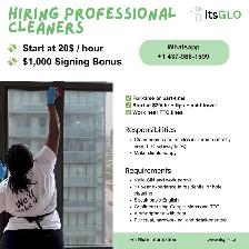 $1000 Bonus • itsGLO Cleaning - Cleaning Job