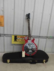 Jay Turser JT-RES Resonator Electric Guitar with Case