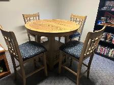 Table and chairs