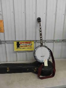 El Degas Banjo with Case