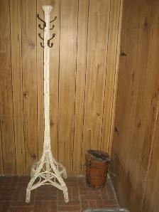 Antique Wicker Coat / Hat Stand
