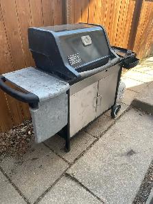 Weber propane barbecue