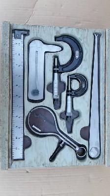 STARRETT MACHINIST PRECISION MEASURING CALIPER SET
