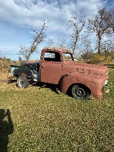 1951 Ford parts truck, mostly complete.