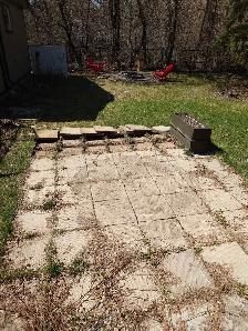 Patio Pavers - Pickup Commitment Pending