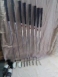 Used golf clubs & accessories.
