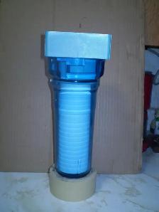 LARGE WATER FILTER HOUSING W/REPLACEABLE FILTER- NEW- $20