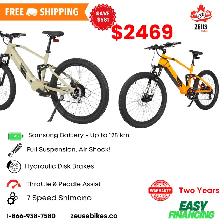New Mountain Ebike - Electric Mountain Bike 45km/h - Financing