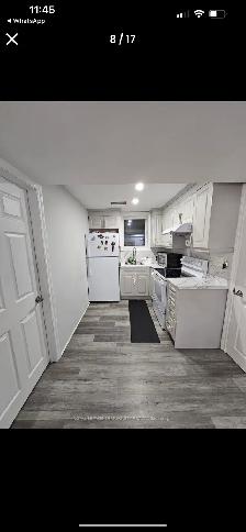 Basement Apt for lease in Milton