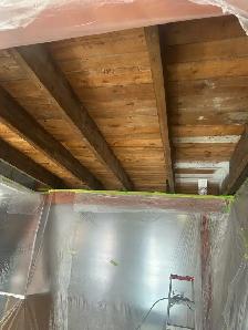 Painting in drywall
