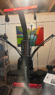 Bowflex machine for $100 dollars. Needs to be taken apart