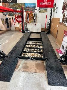 4 Post Parking Lift Car Hoist Storage Lift 8000Lbs