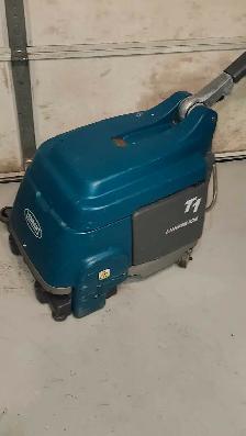 battery powered floor scrubber