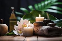 Female massage therapist