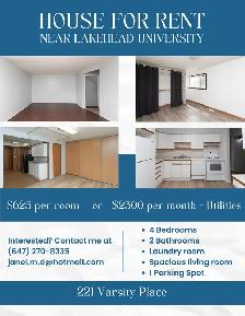 Prime Rental Opportunity Near Lakehead University!