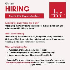 Live-In Superintendent(s) - Individual or Couple