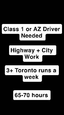 Class 1 or AZ Driver