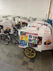 Dickie D ice cream needs bike riders