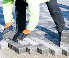 $30/hr minimum 5 years experience interlock installer