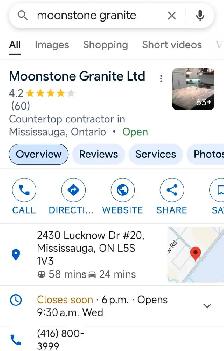 Hiring Workers Stone Fabrication Shop in Mississauga