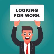 I am looking for a job.
