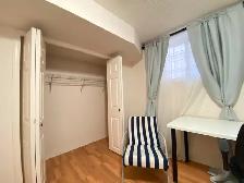 Bright and Quiet Basement Room for Rent