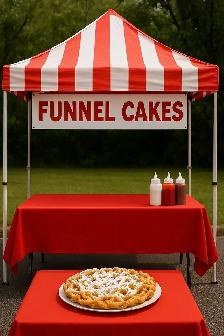 Funnel cake helper