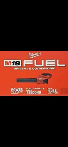 Milwaukee m18 leaf blower