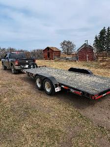 Guy with truck and trailer