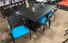 OUTDOOR PATIO FURNITURE ALUMINUM DINING SETS SPRING SALE