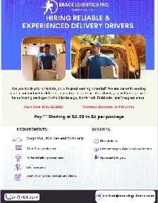 !!!!DELIVERY COURIERS NEEDED!!!!!!!