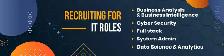 Are you looking for an I.T Job?  We can help you get placed.