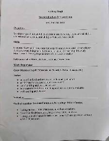 Looking for full time job