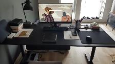 Bekant - Ikea desk (black) in mint condition