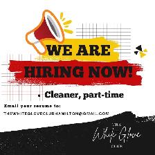 Cleaner, Part-time