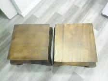 Teak Coffee tables/End tables $125/Ea