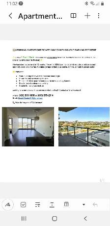 Condo for rent, Downtown Calgary.