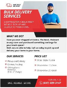 Pickup Truck Pickup and Delivery