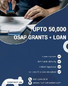 Get Up to $50,000in Government Funding