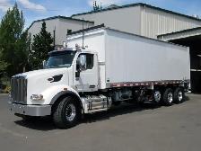 Az driver with Blower truck