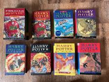 Harry Potter Complete Set Bloomsbury/Raincoast 1-7 1 2 3 4 5 6 7
