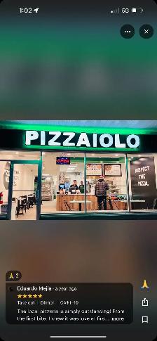 pizza maker and driver