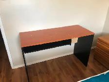 Computer desk, with top option and L shape extra top